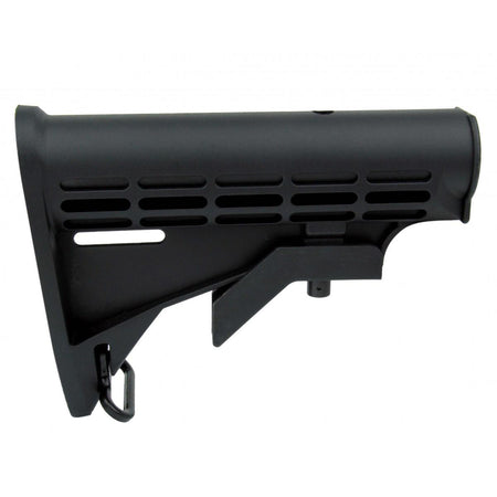 TacFire M4 Style Mil-Spec 6-Position AR-15 Stock with Pre-Attached Sling Loop