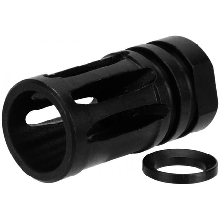 TacFire 5/8x24 Bird Cage Style Muzzle Brake .30 Caliber Black Steel