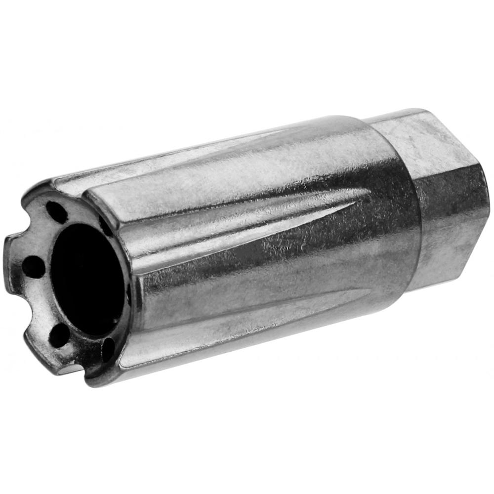 TacFire .45 ACP Linear Compensator 5/8x24 Stainless - 6-Port Blast Redirector