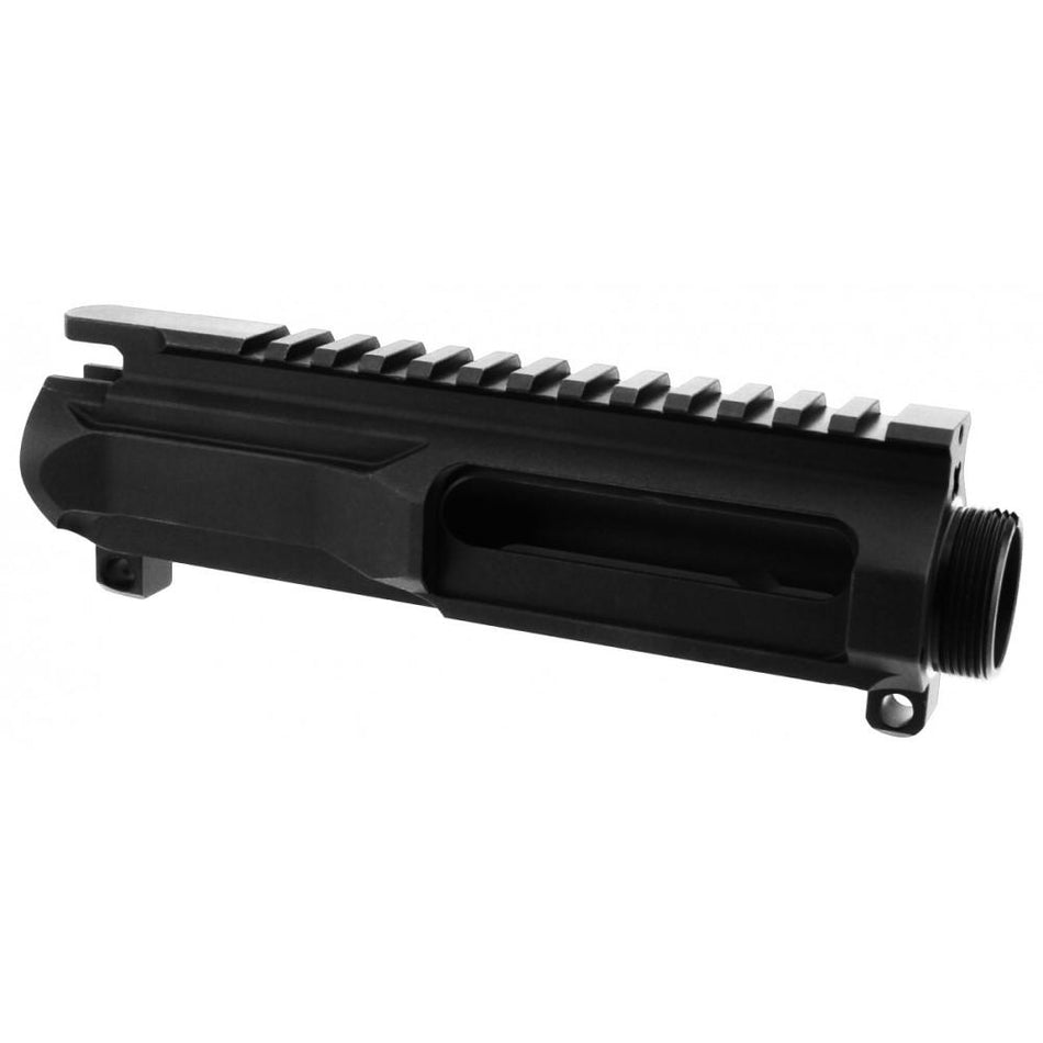 TacFire AR-15 Forged 7075 T6 Slick Side Stripped Upper Receiver Black