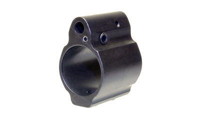 Ergo Grip Adjustable Low-Pro Gas Block for .750 Barrel, 4140 Chromoly Steel, Black 4822