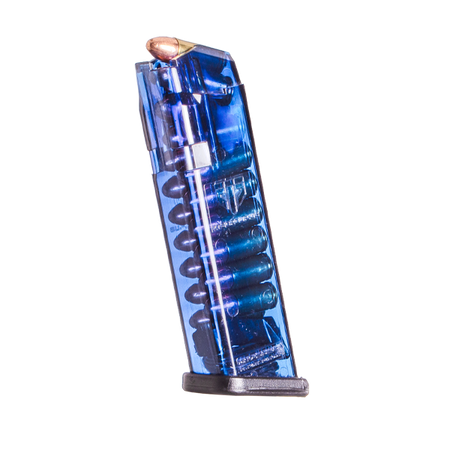 Elite Tactical Systems Blue Glock 17 9mm Luger 17/rd Handgun Magazine Gen 1-5