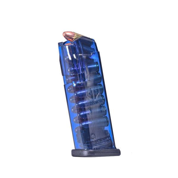 Elite Tactical Systems Blue Glock 19 Magazine 9mm Luger 15/rd Gen 1-5