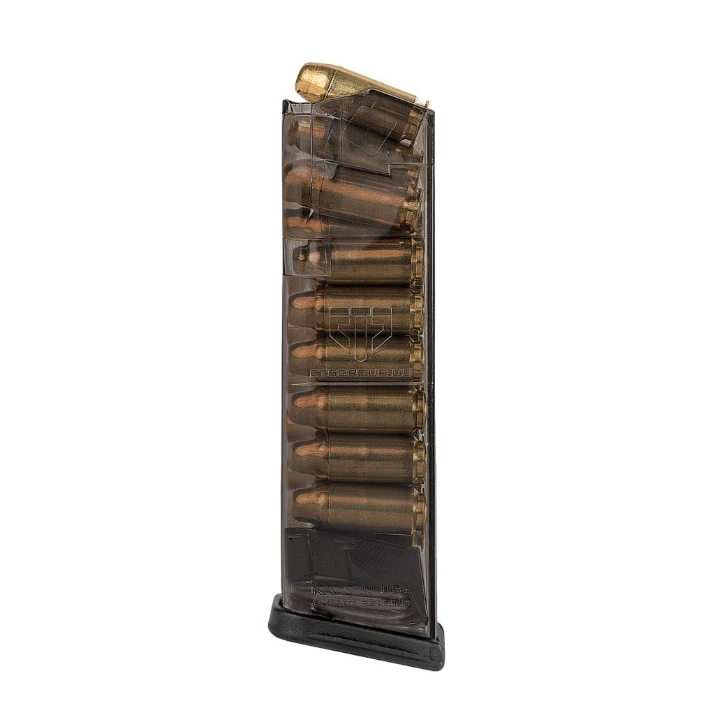 ETS Carbon Smoke Glock 22 .40 S&W Handgun Magazine 16/rd