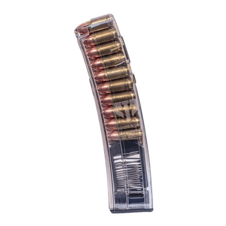 ETS Carbon Smoke Series HK MP5 9mm 20/rd Pistol Magazine Smoke