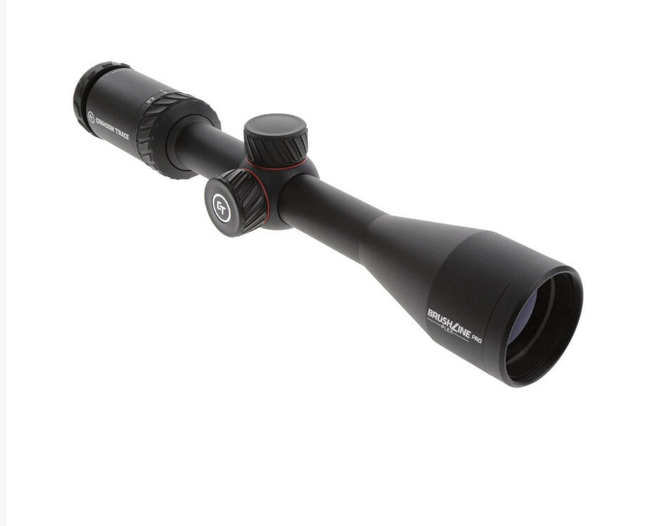 Crimson Trace Brushline Pro 2.5-10x42mm 1-Inch SFP Plex Non-Illum Riflescope