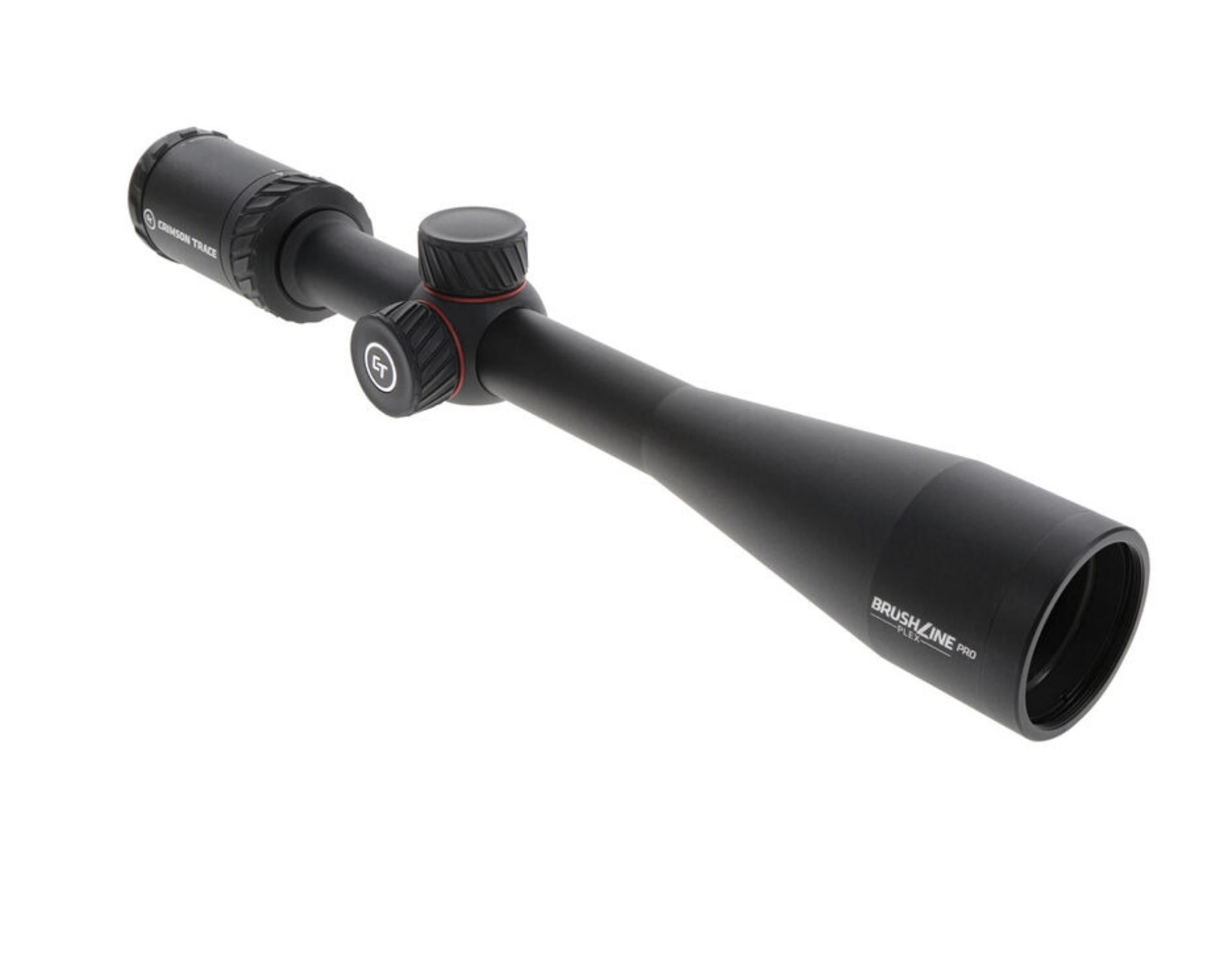 Crimson Trace Brushline Pro 4-12x40mm 1-Inch Second Focal Plane Plex Non-Illuminated Rifle Scope