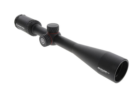 Crimson Trace Brushline Pro 4-12x40mm 1-Inch Second Focal Plane Plex Non-Illuminated Rifle Scope