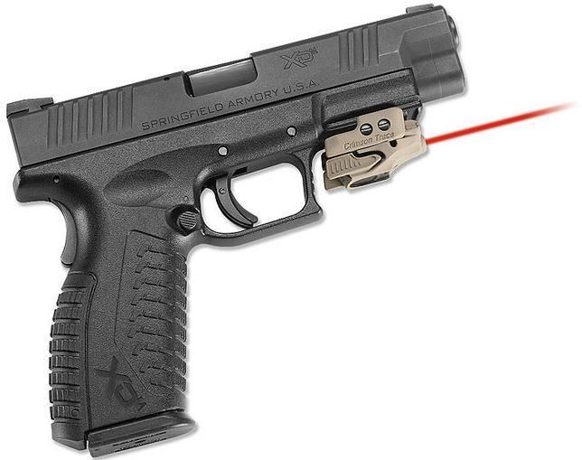 Crimson Trace Rail Master Laser Universal Picatinny Mount Coyote Tan Cerakote