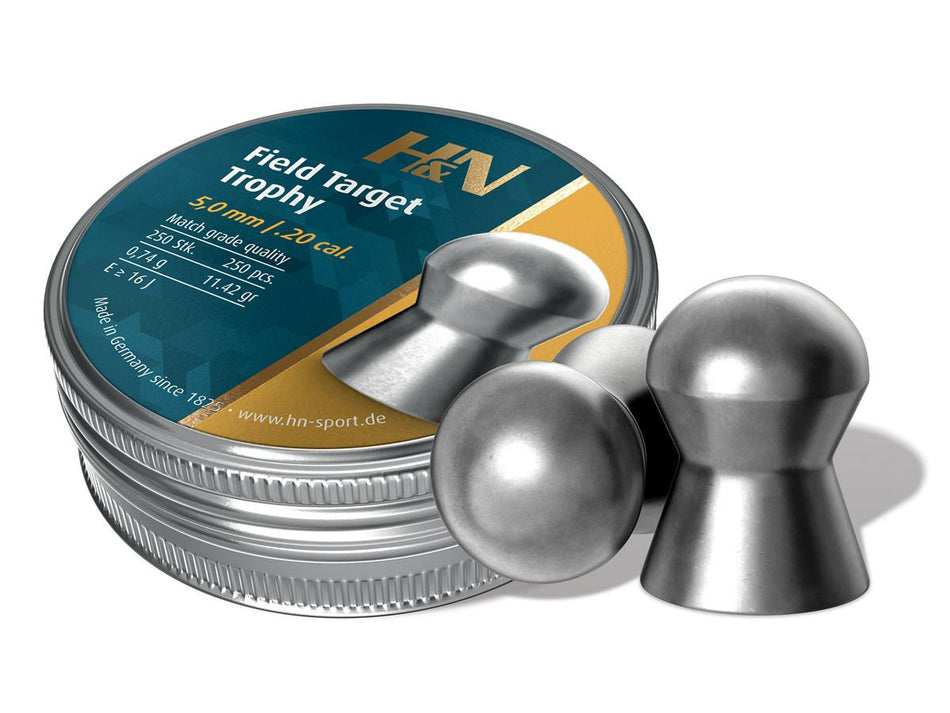 H&N Field Target Trophy .20 Cal Pellets 250/ct Tin