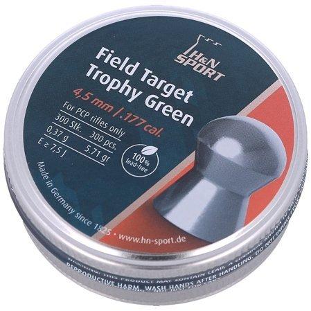 H&N Field Target Trophy Green Lead-Free .177 Caliber Pellets per 300