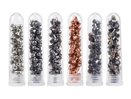 H&N .177 Cal Hunting Sampler Type II Airgun Pellets - 6 Varieties