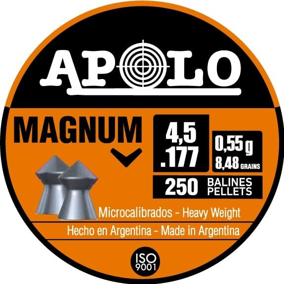 Hatsan Apolo Magnum Air Rifle Pellets .177 Caliber Pointed 250/ct