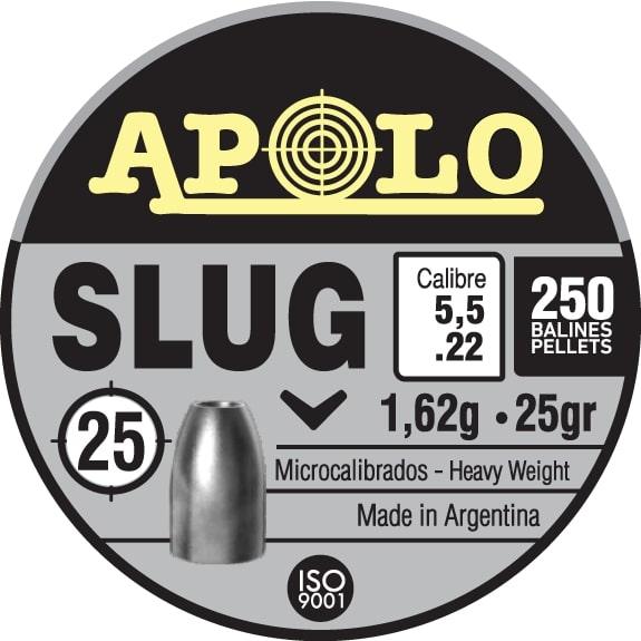 Hatsan Apolo Slug .22 Cal Air Pellets 25gr 250/ct