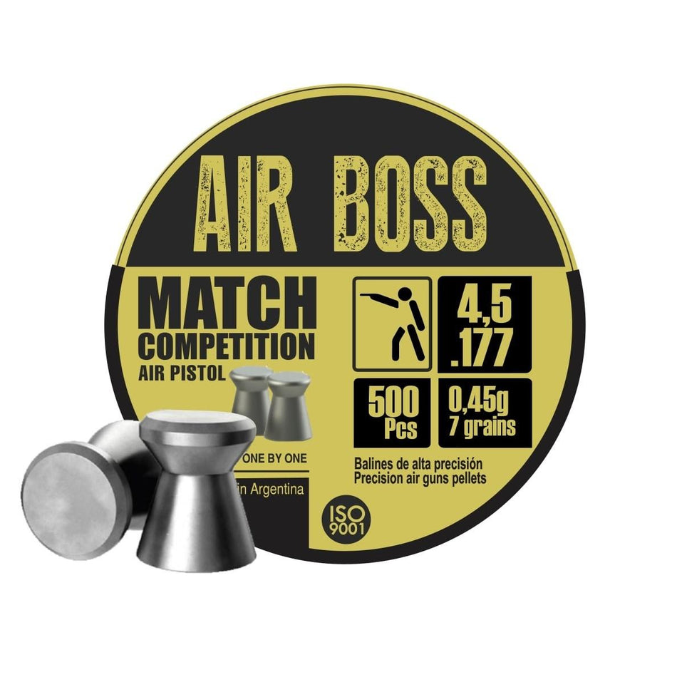 Hatsan Apolo Air Boss .177 Cal Match Competition Pellets 7gr 500/ct