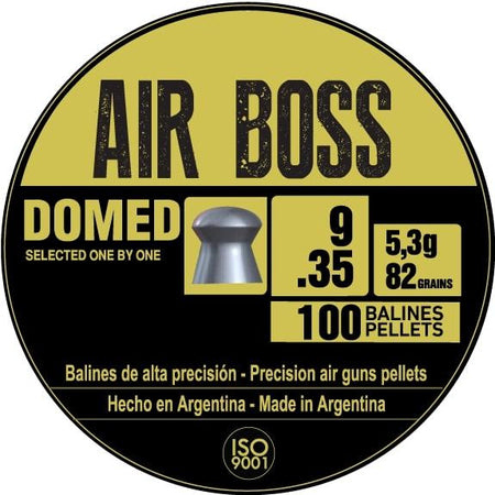 Hatsan Apolo Air Boss .35 Caliber Domed Air Rifle Pellets 82 Grain 100/ct