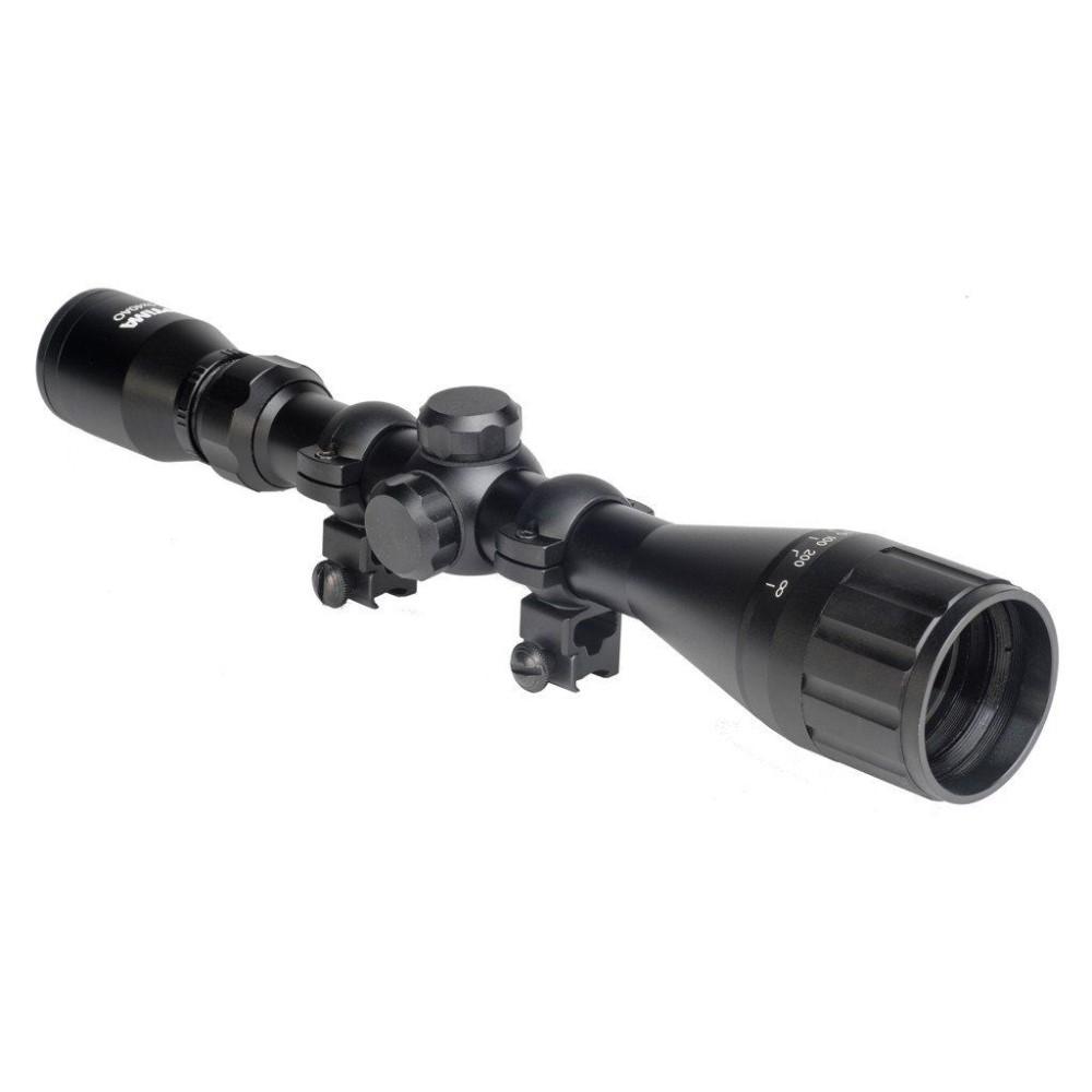 Hatsan Optima 3-9x40 AO Airgun Scope Mil-Dot SFP Reticle Black