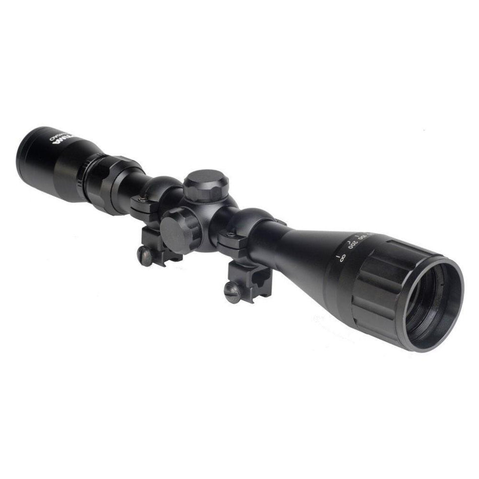 Hatsan Optima 3-9x40 AO Airgun Scope Mil-Dot SFP Reticle Black