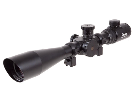 Hatsan Optima 8-32x50E-SFT 30mm Tube Illuminated Mil-Dot Rifle Scope Black