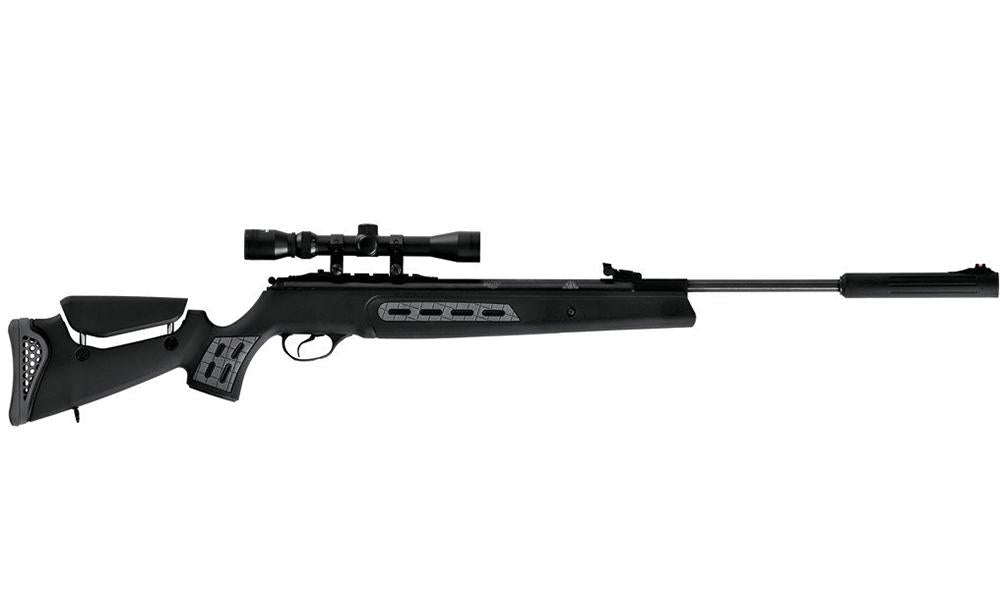 Hatsan MOD 125 Spring Piston Sniper Combo .25 Cal Airgun 900fps Black