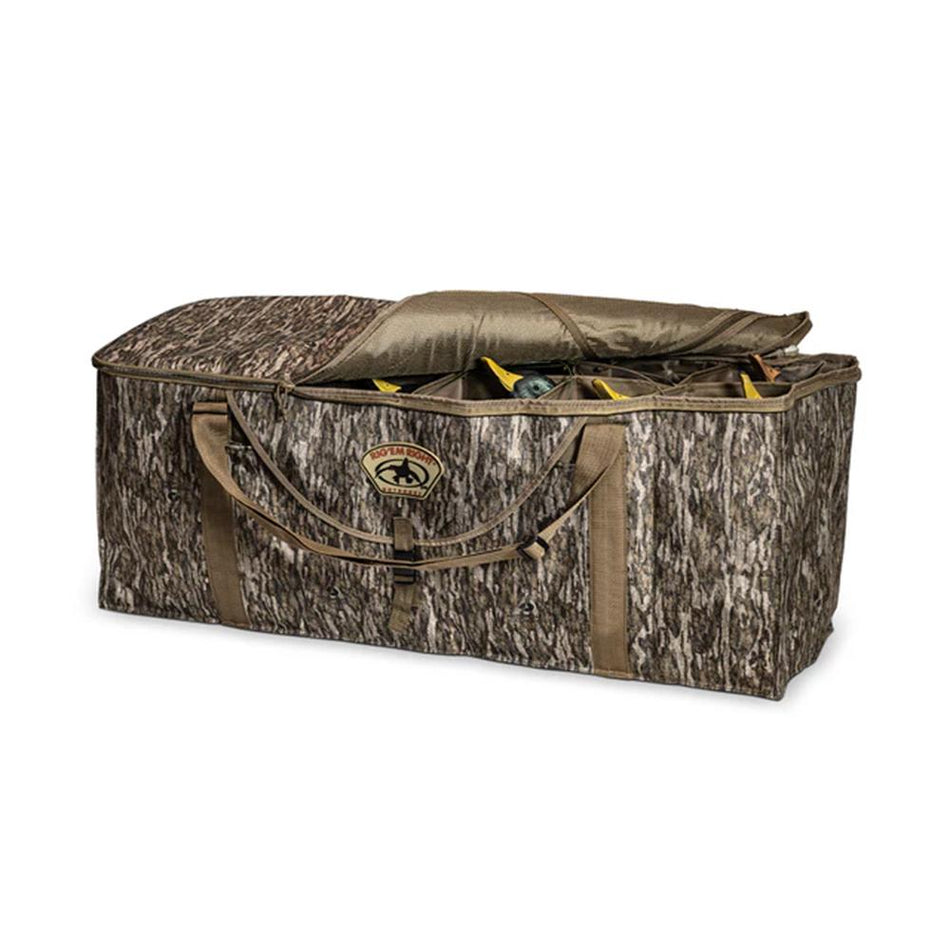 Rig'Em Right Deluxe 12-Slot Duck Decoy Bag Mossy Oak Bottomland