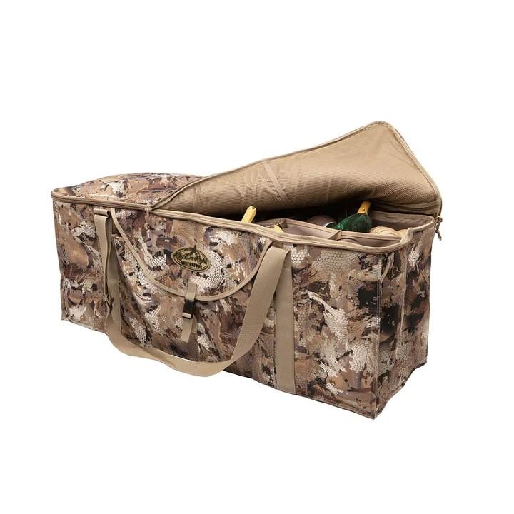 Rig'Em Right Deluxe 12-Slot Duck Decoy Bag Gore Optifade Marsh Camo