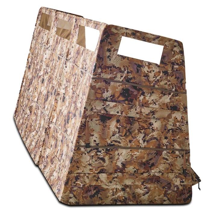 Rig'Em Right Optifade Marsh Panel Hunting Blind with Gun Rests