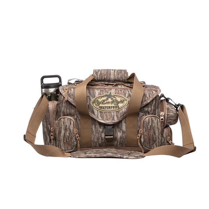 Rig 'Em Right Shell Shocker Blind Bag Standard Size Mossy Oak Bottomland