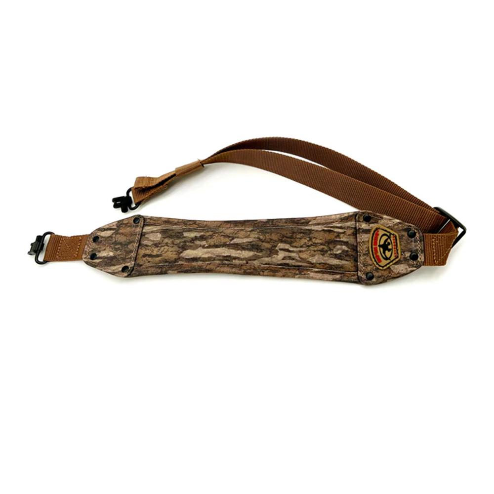 Rig'Em Right High Brass Gun Sling with Neoprene Shoulder Pad Mossy Oak Bottomland