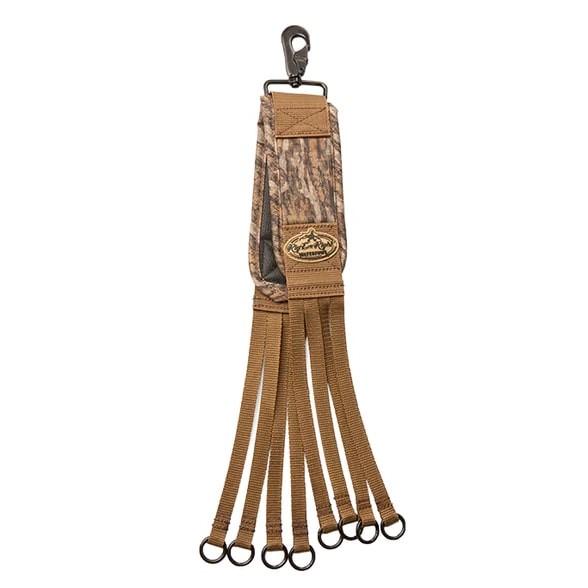 Rig'Em Right Leg Loop Game Strap Neoprene Mossy Oak Bottomland Metal Cinch Rings