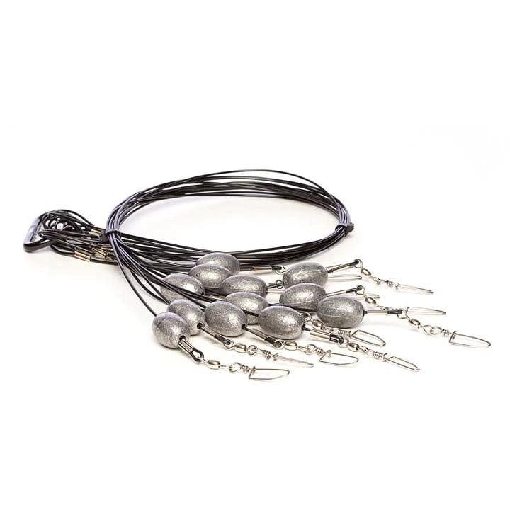 Rig'Em Right 48" 4oz Sliding Weight Decoy Anchors 12 Count