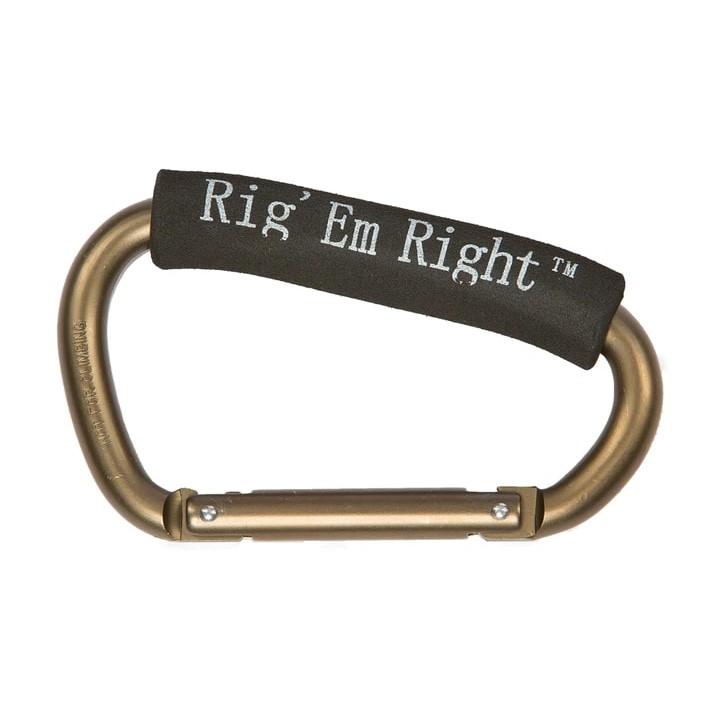 Rig'Em Right Heavy-Duty Jumbo Carabiner 5.5" with Padded Grip