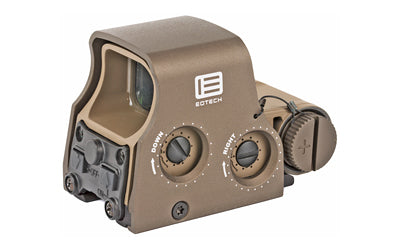 EOTech XPS2-0TAN Tactical Holographic Sight, Tan, 68 MOA Ring/1 MOA Dot Red Reticle, Single CR123 Battery, Weaver/MIL-STD-1913