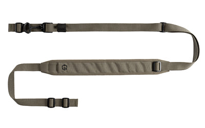 ESD Padded Sling by Edgar Sherman Design, 2-Point Combat, 1" Wide, Ranger Green & Black, 20+ Inches Adjustment ESD-PAD-SL-RGB