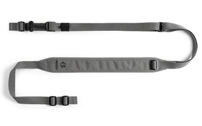 ESD Padded Sling by Edgar Sherman Design, 2-Point Combat, 1" Wide, Wolf Gray, 20+ Inches Adjustment ESD-PAD-SL-WG