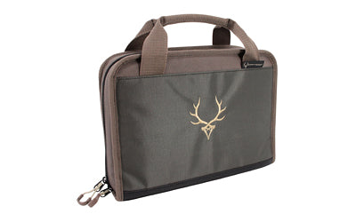 Evolution Outdoor Marksman Pistol Case for 2 Full-Sized Handguns, Fleece Lining, Green, 44374-EV