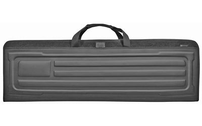 Evolution Outdoor 42" EVA Tactical Double Rifle Case with Fleece Lining, Black