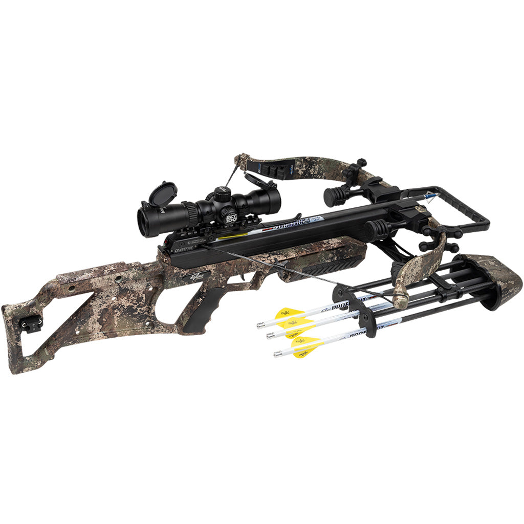 Excalibur Micro Suppressor Extreme Crossbow TruTimber Strata Tact100 Scope Charger EXT