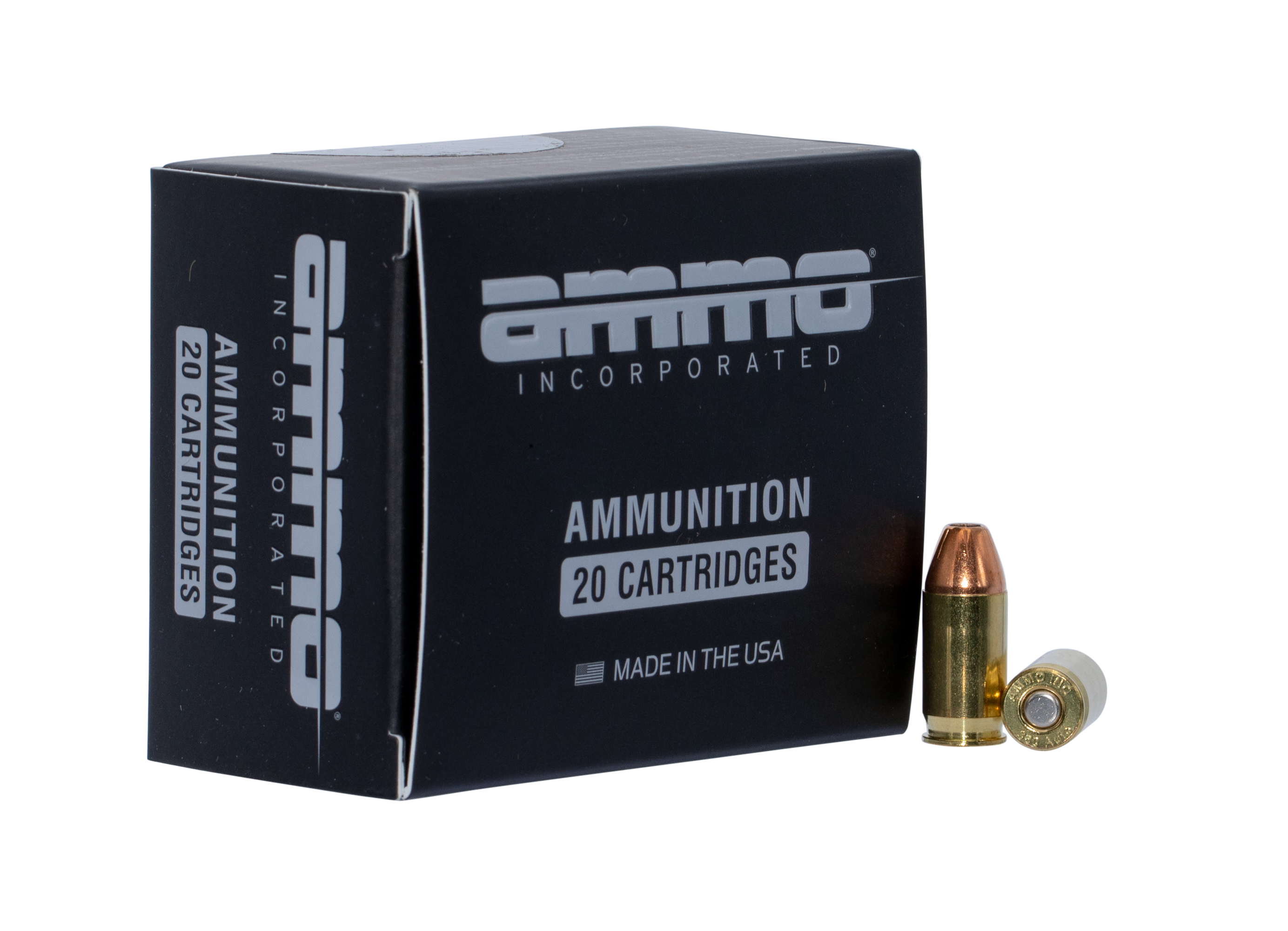 Ammo Inc .380 ACP/Auto 380090JHPA20 Signature Self Defense Jacketed Hollow Point JHP 90 Grain