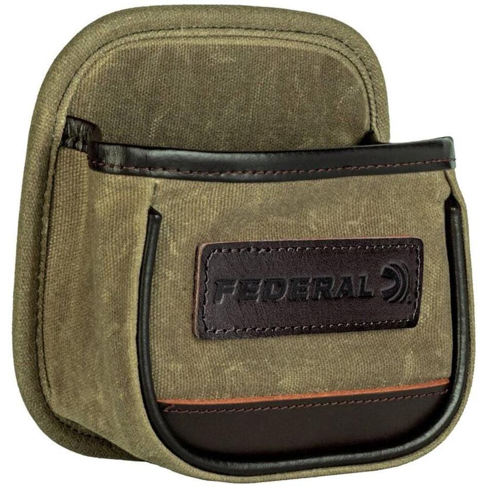 Federal Premium Single Box Shotshell Pouch with Belt Loop OD Green