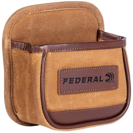 Federal Premium Shotshell Box Pouch Single Box Tan Waxed Canvas