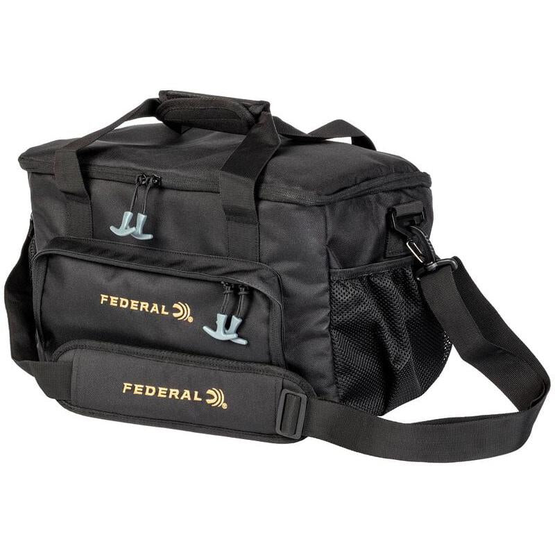 Federal Top Gun Shooting Range Bag Black 16x9x9.5 Inches