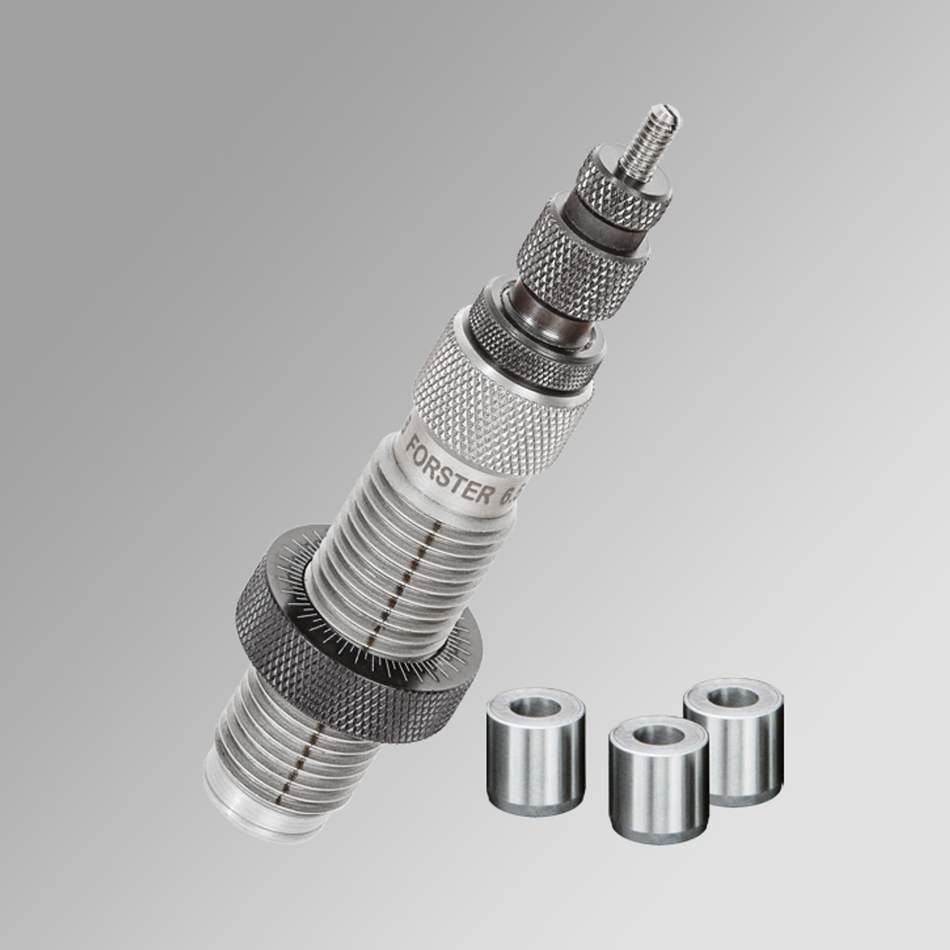 Forster 6.5 PRC FL Bushing Die Kit with Three Sizing Bushings