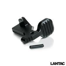 Lantac BC-Pro Stainless Steel Upgrade Bolt Catch - Black QPQ Nitride