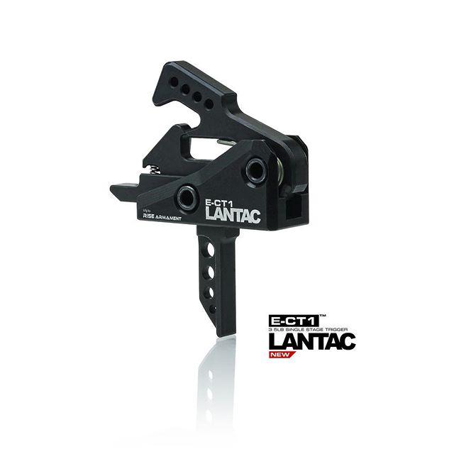 LANTAC E-CT1 Flat Single Stage Trigger 3.5LB Pull