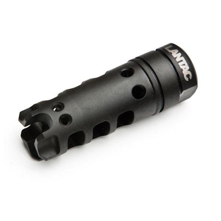 Lantac Dragon Muzzle Brake for AR-15 .223/5.56 - 1/2x28, Hardened Steel, Black Nitride