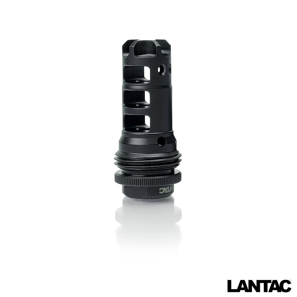 LANTAC Dragon .308/762 Muzzle Brake 5/8-24 with SilencerCo ASR Mount Adapter