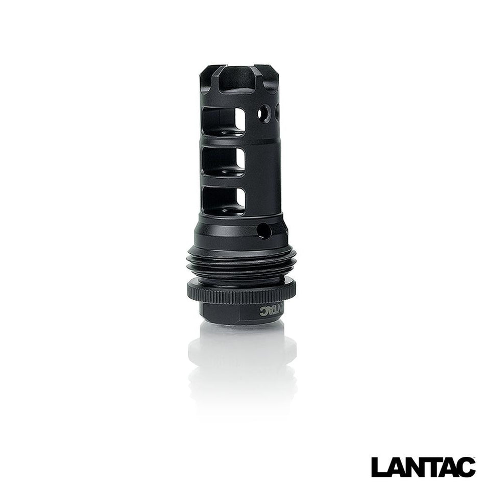 LANTAC Dragon .308/762 Muzzle Brake 5/8-24 with SilencerCo ASR Mount Adapter