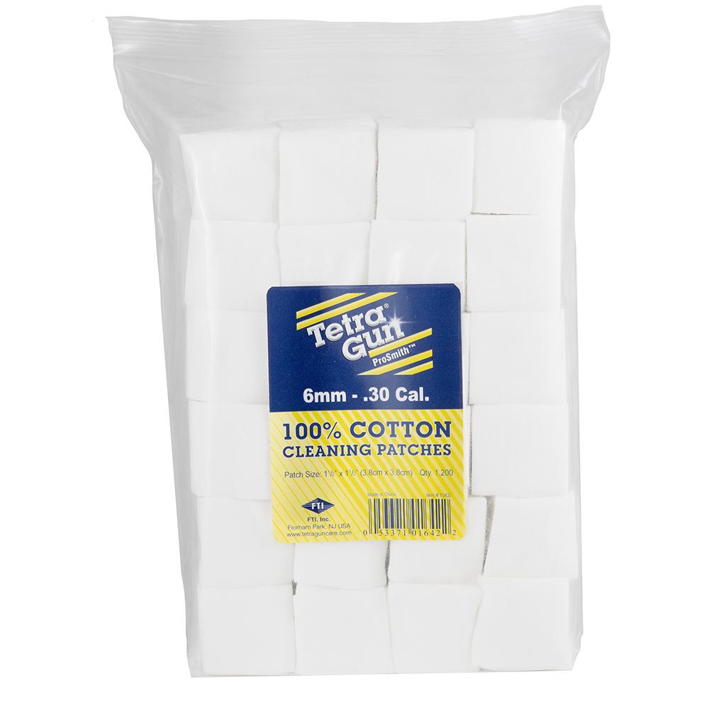 Tetra .30-.45 Cal Premium Cotton Flannel Cleaning Patches 300-Pack