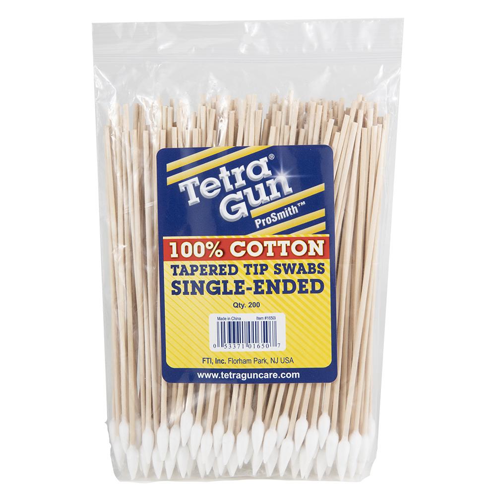 ProSmit 6" Tapered-Tip Swabs for Firearm Cleaning 200 Count